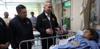 THAÏLANDE – CATASTROPHE : 13 victimes identifiées après l’effondrement d’une grue sur un train à Nakhon Ratchasima blessés accident train - grue