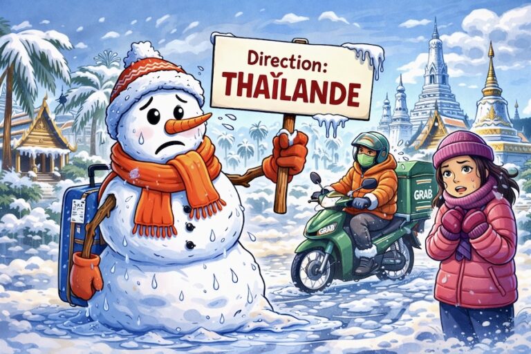 THAÏLANDE – CHRONIQUE : Le bonhomme de neige du Siam