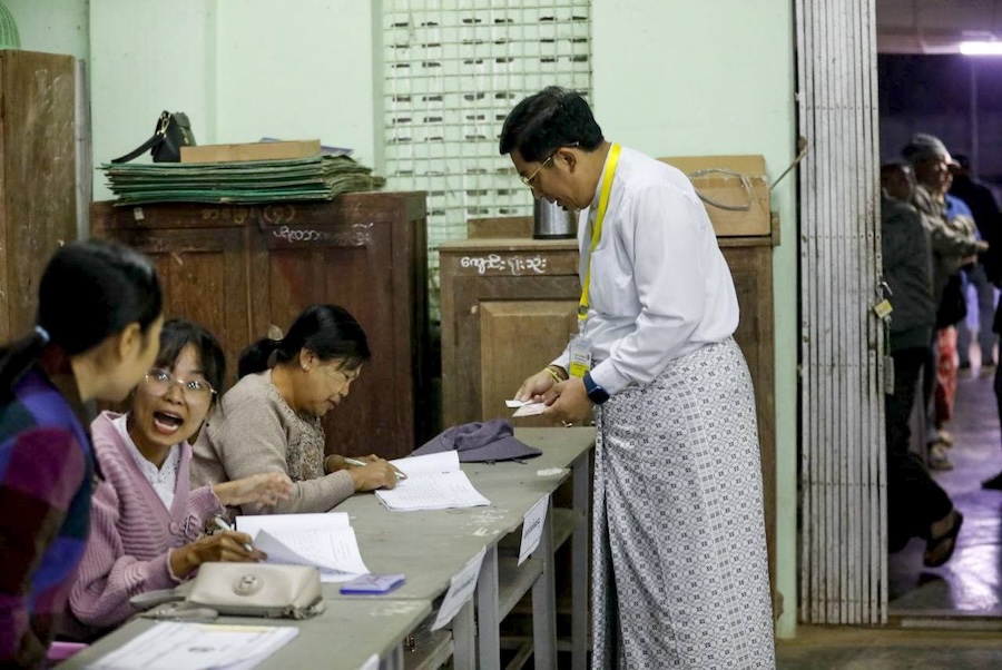 élection Birmanie