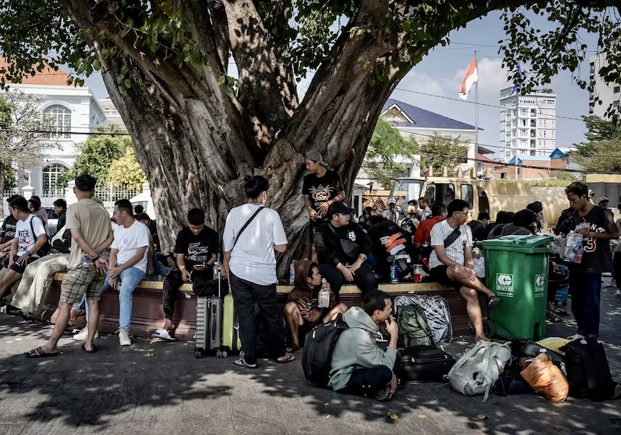 indonésiens scam cambodge