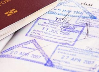 Passport Thailand entry stamp