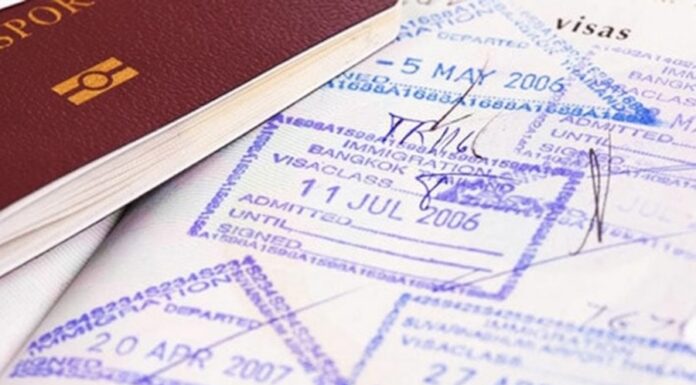 Passport Thailand entry stamp