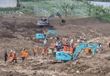 secours glissement de terrain