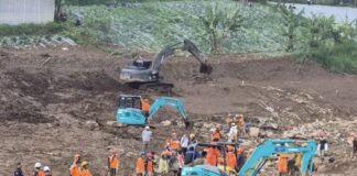 INDONÉSIE – SOCIÉTÉ : 64 morts dans un glissement de terrain à Java secours glissement de terrain