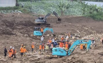 secours glissement de terrain