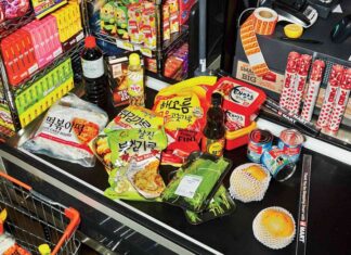 supermarché sud-coréen