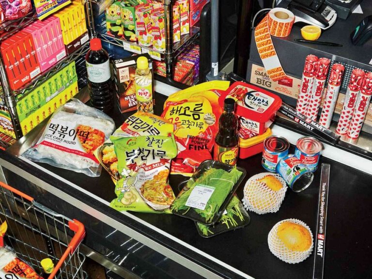 supermarché sud-coréen