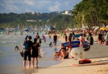touristes Boracay