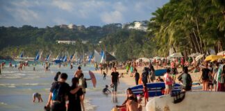 touristes Boracay