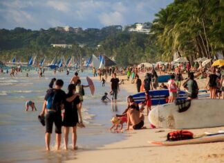 touristes Boracay