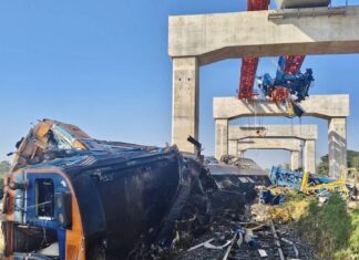 train grue accident Korat