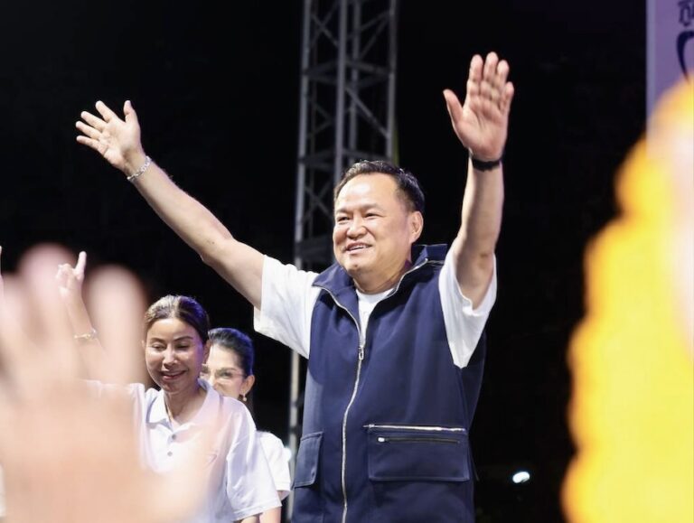 THAÏLANDE – POLITIQUE : Anutin Charnvirakul fait de l’expérience et de la souveraineté ses thèmes de campagne