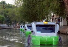 BANGKOK – SOCIÉTÉ : Explorez la vieille ville gratuitement en bateau électrique Bateau électrique Bangkok