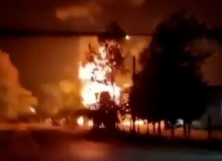 THAÏLANDE – INCENDIE : Explosion d’un dépôt d’arme proche de la frontière