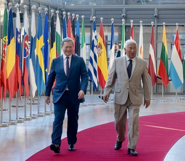 CAMBODGE – EUROPE : A Bruxelles, Hun Manet promet d&rsquo;éradiquer les centres d&rsquo;escroquerie en ligne