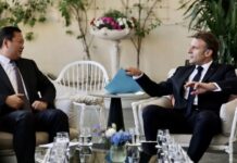 Hun Manet et Emmanuel Macron