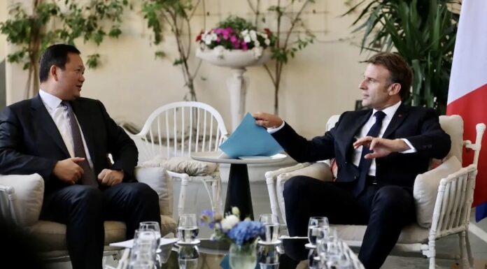CAMBODGE – CONFLIT : Deux pays en chiens de faïence avec la France au milieu Hun Manet et Emmanuel Macron