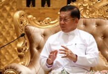 BIRMANIE – POLITIQUE : Le général Min Aung Hlaing au cœur des manœuvres politiques post-électorales Min Aung Hlaing