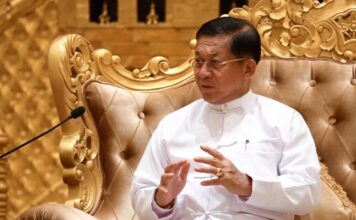 BIRMANIE – POLITIQUE : Le chef de la junte Min Aung Hlaing désigné candidat à la vice-présidence Min Aung Hlaing