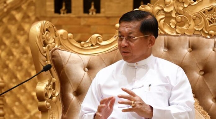 BIRMANIE – POLITIQUE : Le chef de la junte Min Aung Hlaing désigné candidat à la vice-présidence Min Aung Hlaing