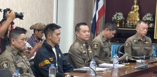 THAÏLANDE – SOCIÉTÉ : Deux hommes arrêtés après la découverte du corps démembré d’un ressortissant russe Police Nong Prue