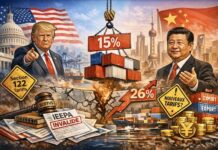 ASIE – COMMERCE : Washington réinitialise les droits de douane… Pékin en profite, mais pour combien de temps ? Tarifs USA Asie