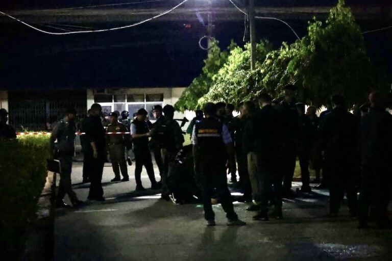 THAÏLANDE – SOCIÉTÉ : Un suspect de 18 ans arrêté après la fusillade dans une école de Songkhla
