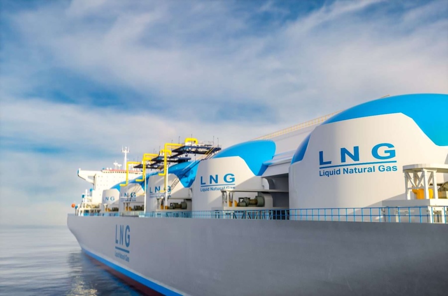 LNG transport maritime