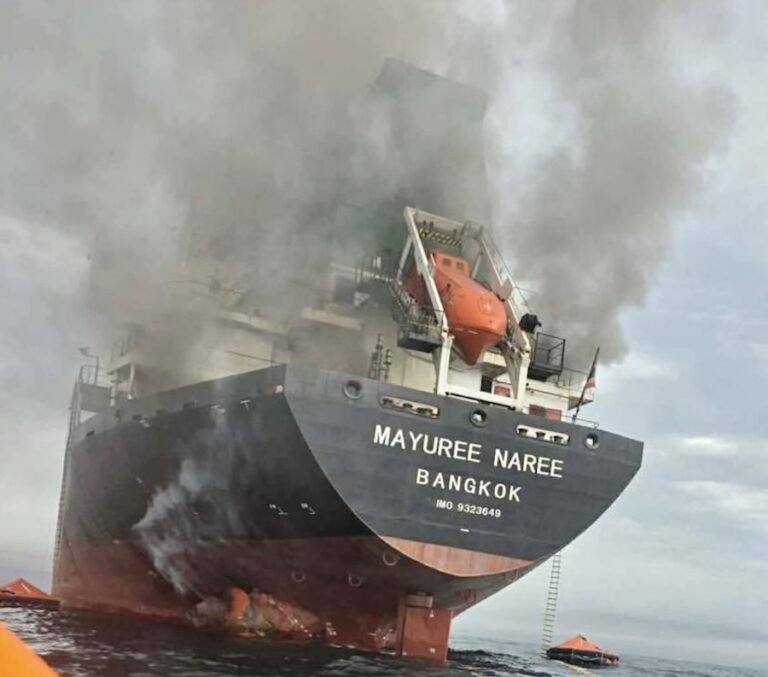 THAÏLANDE – MOYEN-ORIENT : Un cargo thaïlandais attaqué près du détroit d’Ormuz, trois marins portés disparus