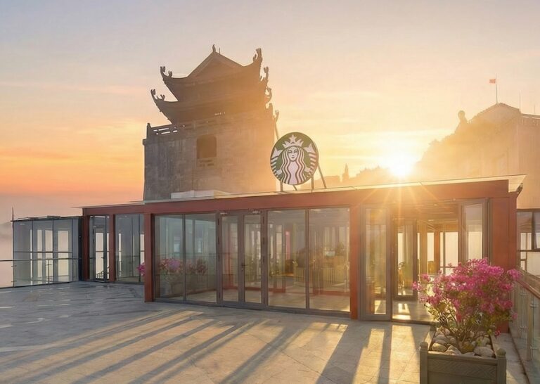 VIETNAM – SOCIÉTÉ : Starbucks s’installe sur le “toit de l’Indochine”