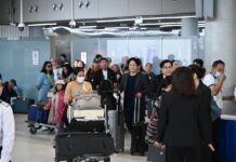 Thaïlandais rapatriés d'Iran