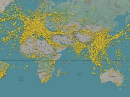 THAÏLANDE – AVIATION : Tous les vols entre le Moyen-Orient et le royaume sont suspendus Carte des vols après bombardement en Iran