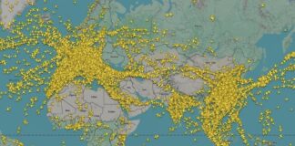 THAÏLANDE – AVIATION : Tous les vols entre le Moyen-Orient et le royaume sont suspendus Carte des vols après bombardement en Iran