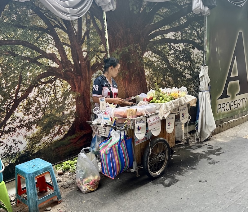 commerçants ambulants