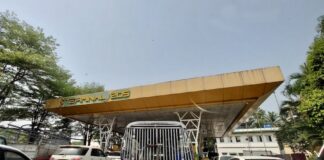 station essence Birmanie