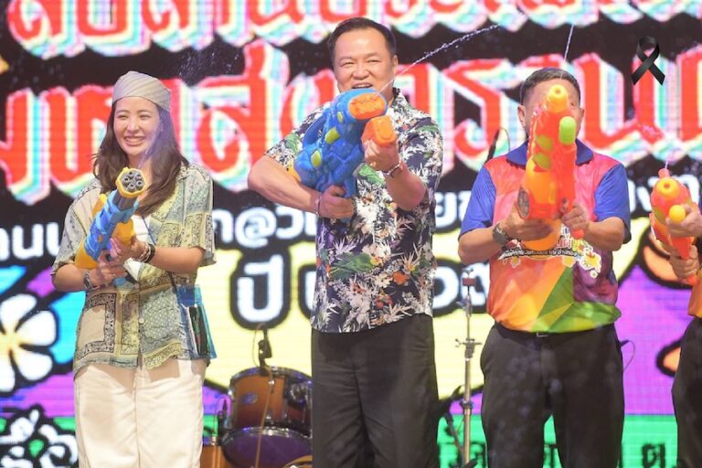 PHUKET – SOCIÉTÉ : Anutin met en garde — Songkran doit rester une fête