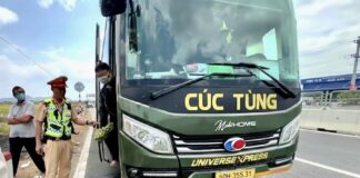 Bus infraction vietnam