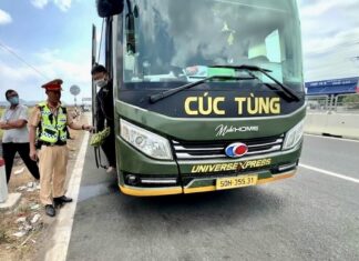 Bus infraction vietnam