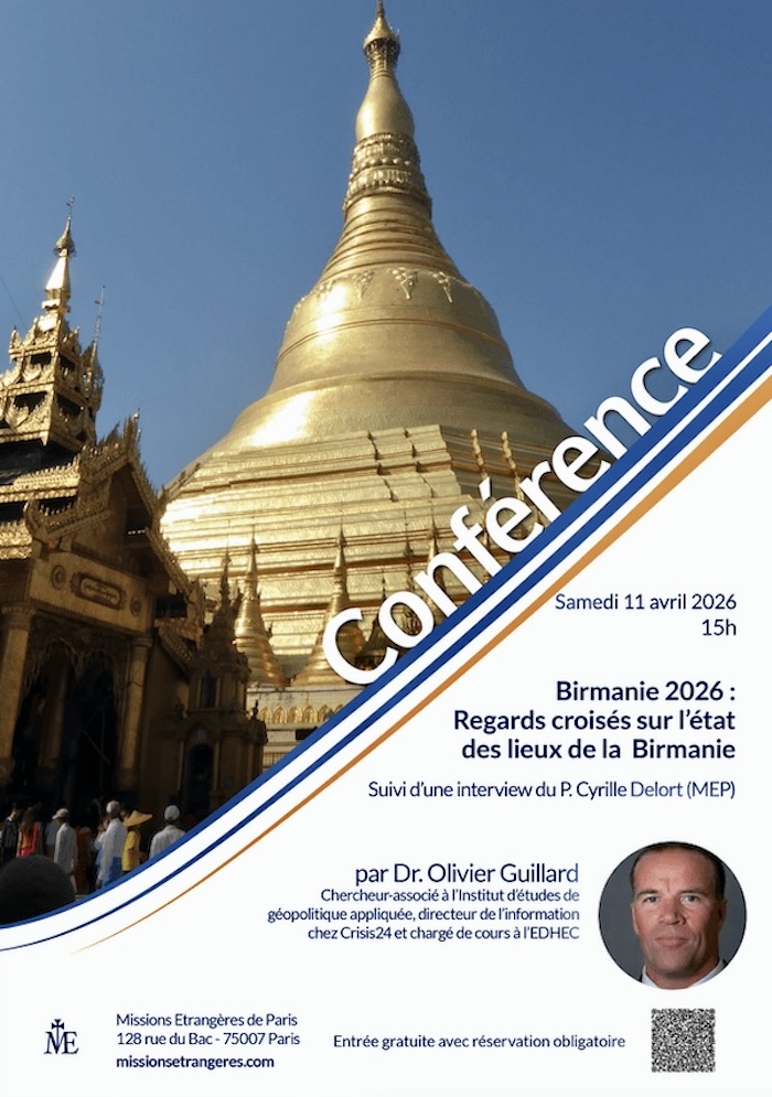 Conférence Birmanie à Paris