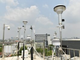 Détecteurs pollution à Bangkok