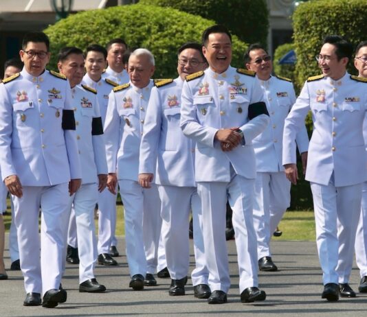 THAÏLANDE – POLITIQUE : Un gouvernement « Anutin 2 » en ordre de marche
