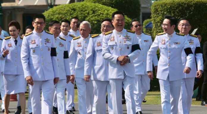 THAÏLANDE – POLITIQUE : Un gouvernement « Anutin 2 » en ordre de marche