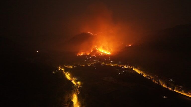 THAÏLANDE – INCENDIES : Chiang Mai déclare deux zones sinistrées suite à des incendies de forêt