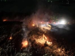 PHUKET – SOCIÉTÉ : Décharge en feu : 34 heures sous tension Incendie décharge de Phuket