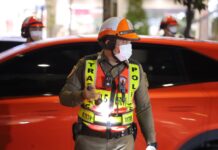 Police routière Thaïlande