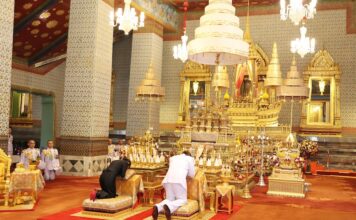 Roi et Reine de Thaïlande