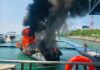 Speed boat incendie Phuket