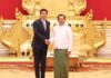BIRMANIE – THAÏLANDE : Un émissaire thaïlandais présent à l’investiture de Min Aung Hlaing Thaïlande Birmanie élection Président