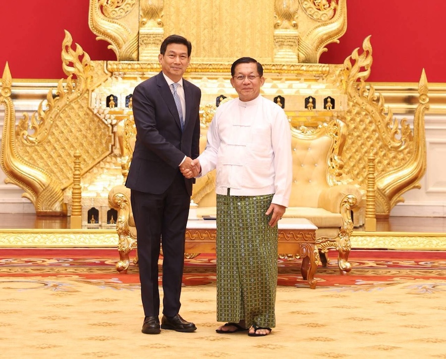 Thaïlande Birmanie élection Président