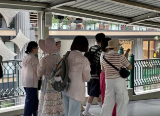 Touristes chinois à Bangkok